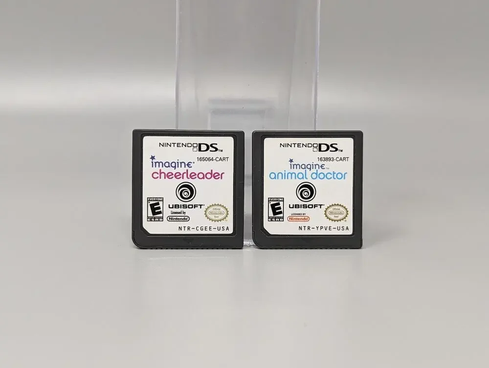 Imagine: Cheerleader & Animal Doctor Nintendo DS Lite DSi XL 3DS 2D Games Only